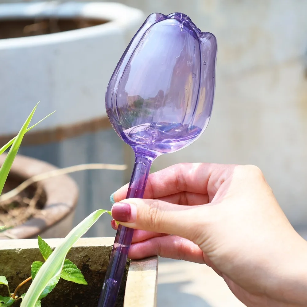 อุปกรณ์รดน้ำต้นไม้แบบหยดน้ำอัต - Self Watering Insert บทวิจารณ์และราคา